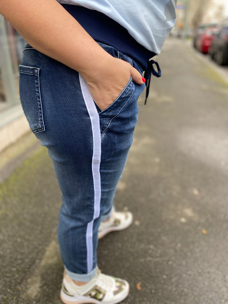 Dark blue 2025 jogger jeans