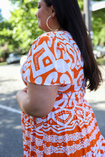 Ira Dress - Orange