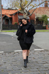 Celeste Jacket Deluxe Faux Fur - Black