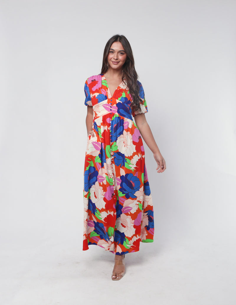 Monita  Dress - Floral