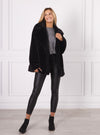 Celeste Jacket Deluxe Faux Fur - Black