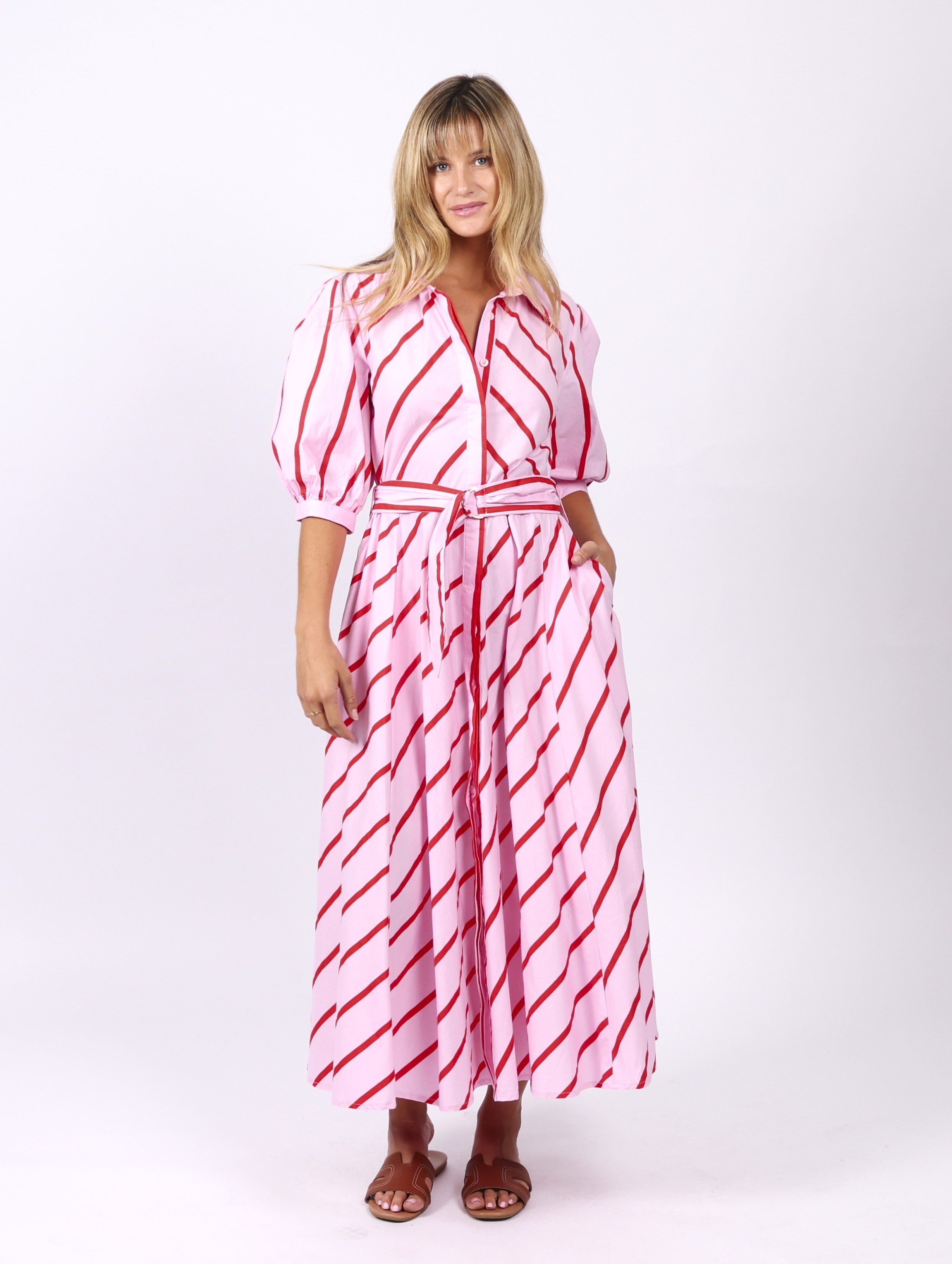 取寄) ニックゾー レディース ペインテッド プレイド ビアンカ ドレス