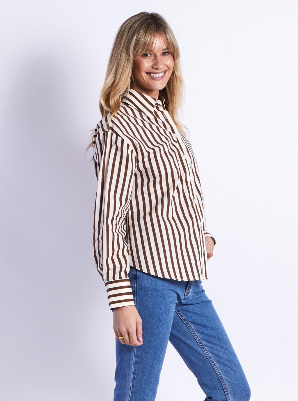 Ralph Shirt - Chocolate Stripe