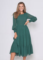 Phoenix Dress -  Emerald