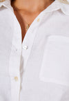 Brit Linen Shirt - White
