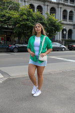Adele Linen Shirt - Green