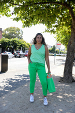 Oxford Joggers - Green