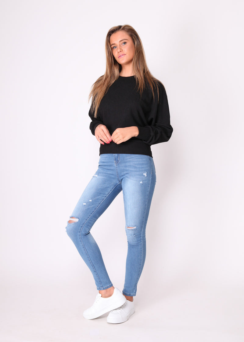 Lightweight Knit - Black