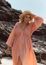 Kayla Dress - Shell Pink