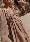 Kayla Dress - Sun Tan