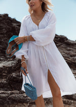 Kayla Dress - White