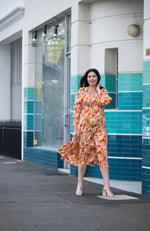 Phoenix Dress - Pink Floral