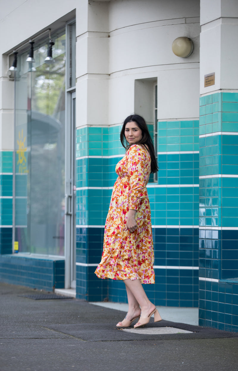 Phoenix Dress - Pink Floral