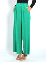 Pleated Pant - Green