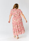 Phoenix Short Sleeve Dress - Pink Print