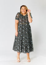 Phoenix Short Sleeve Dress - Navy