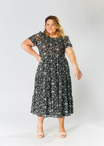 Phoenix Short Sleeve Dress - Navy