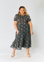 Phoenix Short Sleeve Dress - Navy