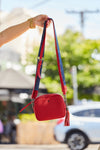 Mila Crossbody Bag - Red
