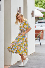 AVERY DRESS - YELLOW FLORAL