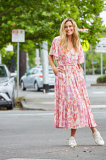 Fay Dress - Pink Floral