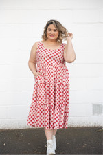 Sleeveless Linen Blend Dress