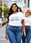 Zoe Moss Tee - White