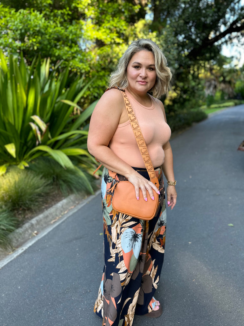 Hayley Crossbody Bag - Camel