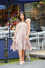 Layla Dress - Orange Floral